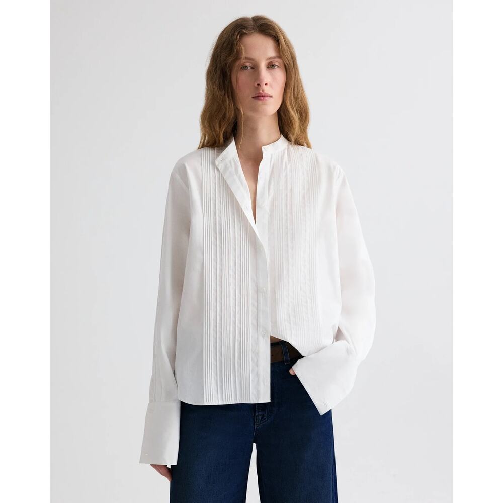 TWP Painter Shirt in Compact Poplin
